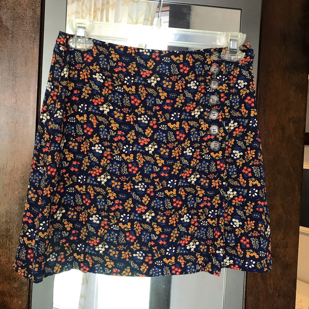 Madewell Wrap-style skirt